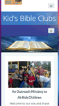 Mobile Screenshot of kidsbibleclubs.org
